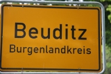 Ortsschild Beuditz