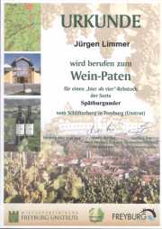 Weinpatenschaft